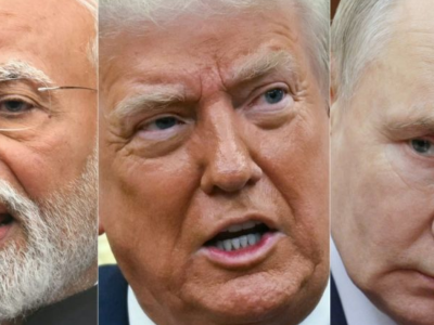 美国总统特朗普对印度加征25%的额外关税,这使得美国对印度的总关税达到 50%。