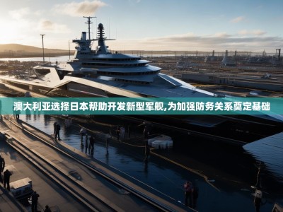 澳大利亚选择日本帮助开发新型军舰,为加强防务关系奠定基础